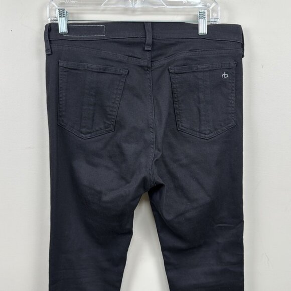 RAG & BONE flexi nina skinny black jeans 32 EUC - Picture 10 of 15